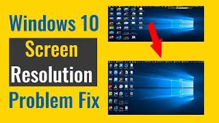 Windows 10 Screen Resolution Problem Fix |***6 Solutions*** | Display Resolution settings Fix Bangla