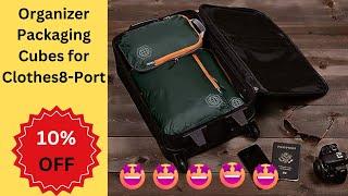 Ultimate Travel Companion: Compression Packing Cubes for Effortless Organization | Techwise USA