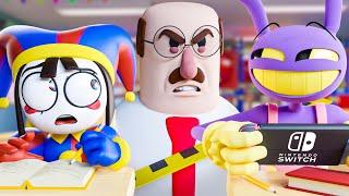 POMNI & JAX at School?! The Amazing Digital Circus UNOFFICIAL Animation