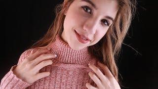 ASMR Collarbone/Sweater Tingles ~