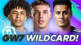 FPL GAMEWEEK 7 WILDCARD | Form vs Fixtures | FANTASY PREMIER LEAGUE 2024/25