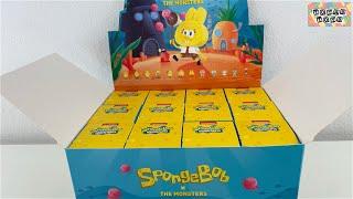 SpongeBob X The Monsters Blind Box Figures Opening Review | Pop Mart Spongebob Series