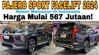 Pajero Sport Facelift 2024 Indonesia - Spesifikasi Lengkap & Harga Pajero Sport Facelift Indonesia