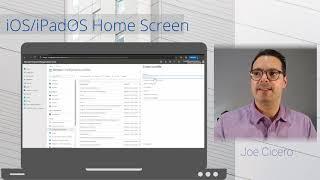 iPadOS iOS Home Screen via Microsoft Endpoint Manager