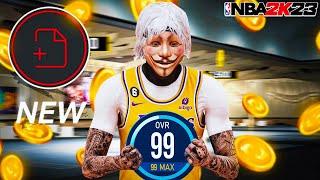 NO MONEY SPENT 60-99 OVERALL INSANELY FAST! (NBA 2K23) BEST WAY TO GET VC AND HOW TO MAX BUILDS