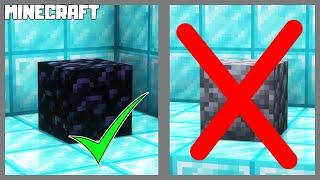 MINECRAFT | How to Make Obsidian Instead of Cobblestone!