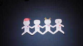 How to Make an Astronaut Paper Chain