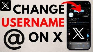 How to Change X Username - Change Twitter Username