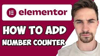 How to Add Number Counter To Elementor Website 2024