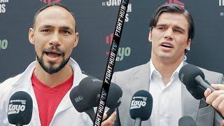 Keith Thurman & Brock Jarvis ignite WAR OF WORDS days before fight at final presser!