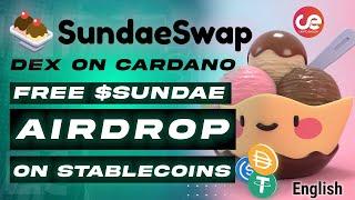 SundaeSwap $SUNDAE Airdrop Full Guide with Crypto Loan Ninja Technique - English