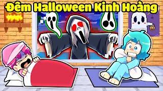 HIHA VÀ YUMMIE THỬ THÁCH 24H THOÁT KHỎI ĐÊM HALLOWEEN KINH HOÀNG TRONG MINECRAFT*HALLOWEEN HIHA AUT