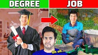 GRADUATION DEGREES जिनकी आज के तारिक में 0 VALUE है | Most unemployable Degrees in India