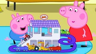 Peppa joue avec des voitures | Les histoires de Peppa Pig