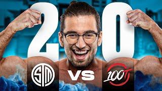 How it sounds to destroy 100 Thieves (Voice Comms) | TSM Valorant