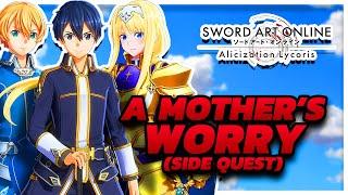 Sword Art Online Alicization Lycoris - A Mother's Worry (Side Quest) Gameplay Walkthrough