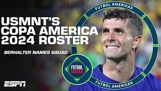 Full USMNT Copa America roster REACTION! Is it better than the 2022 World Cup roster? | ESPN FC