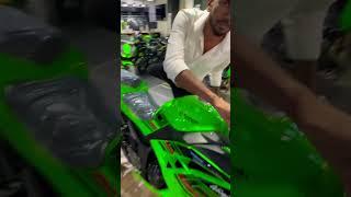 Kawasaki, ninja 300. My new bike#shirts #yoytubeshorts #Rider raja 21️