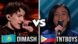 dimash 98 vs tntboys 99 #worldsbest audition