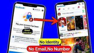 your account has been locked facebook get started| how to unlock facebook account identity| facebook