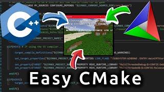 The only CMake tutorial you will ever need (easy CMake setup tutorial)