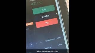 How to make fast money trading Options - $400+ profit in 60 seconds