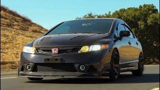 500HP Civic Si Blows Transmission On Camera 