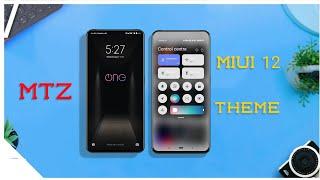 How To Apply Miui 12 MTZ Theme In 2020 || New Miui 12 MTZ Theme || Unique Tech