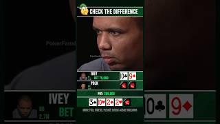 Difference Phil Ivey 51 #poker
