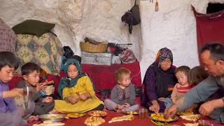 Cooking Chicken in a Cave: A Unique Afghan Village Recipe | Afghanistan Cave Life