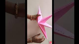 How to make Star Lantern Kandil For Diwali & Christmas Decoration | #shorts