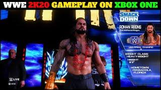 WWE 2K20 Gameplay On XBOX One - WWE 2K20 The Tribal Chief Roman & More Gameplay ||