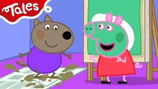 Peppa Pig Tales  Peppa Turns Green For Arts And Crafts Day!  Peppa Pig Episodes