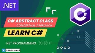 Abstract class and Abstract method with example in C#.NET | Urdu - Hindi #dotnet