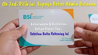 Kalian Wajib Tau⁉️Admin Bulanan Bsi Saldo Mengendap Dan Biaya Dormant