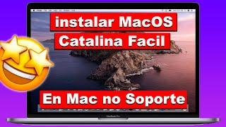  Como instalar MacOS Catalina en Mac no Soportadas o Viejas | MacOS CATALINA MAC ANTIGUAS | 2023