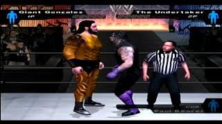 Giant Gonzalez Vs The undertaker With Paul Bearer || WWE SmackDown Here comes the Pain