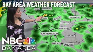 Bay Area Forecast: Heavy Rain Arrives Saturday Night