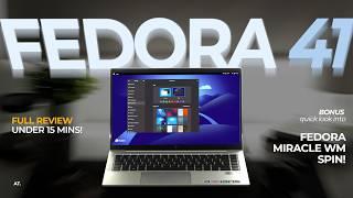 Fedora 41 | What others AREN'T TALKING ABOUT!