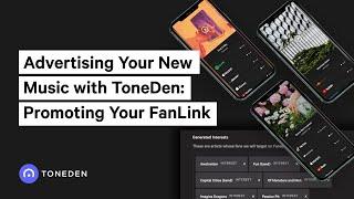 How to Advertise Your New Music on ToneDen Promoting Your FanLink