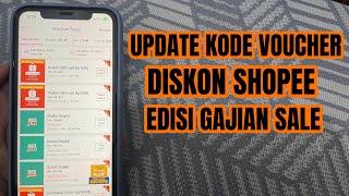 Update Kode Voucher Shopee Edisi Gajian Sale