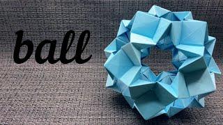 Origami Kusudama Ball