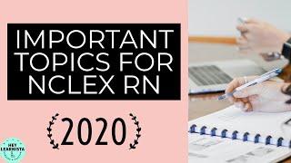 IMPORTANT TOPICS REVIEW BEFORE ENTERING FOR NCLEX RN EXAM CENTRE| NCLEX RN| 2020|