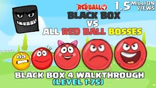 Red Вall 4 : Black Box ALL LEVELS (1-75) Complete Game Walkthrough VOLUME 1,2,3,4,5