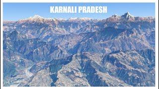 Karnali Pradesh कर्णाली प्रदेश aerial tour