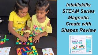 Best Educational Toys For Kids | Intelliskills STEAM Series Magnetic Create with Shapes Review