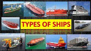 Type of Ships in Merchant navy