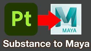 Export Substance Painter Textures to Maya with Plugin Tutorial