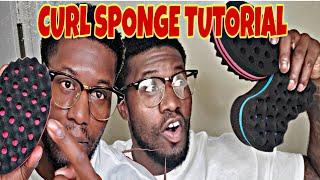 HOW TO USE CURL/TWIST SPONGE TUTORIAL FOR BEGINNER'S