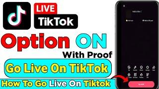 tiktok par live kaise aata hain || how to livestream on tiktok without 1000 followers